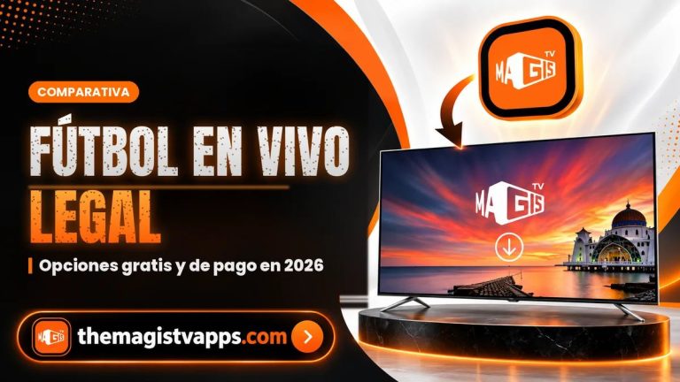 Dónde Ver Fútbol en Vivo de Forma Legal (y Qué Pasa con Magis TV)