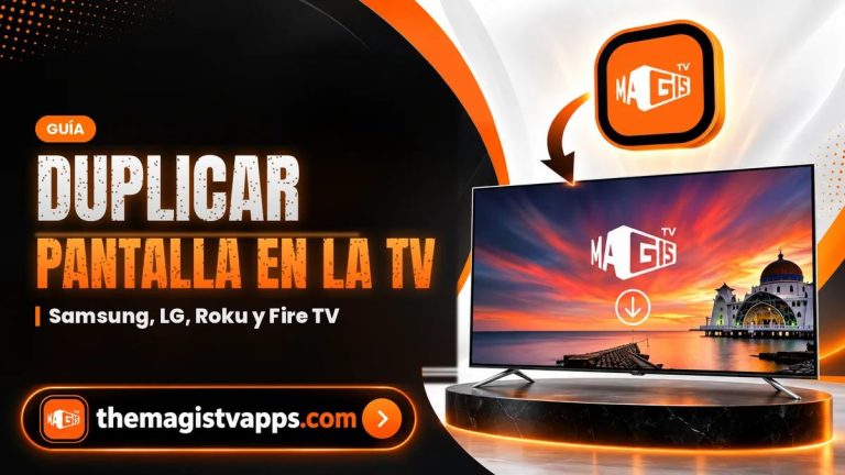 Cómo Duplicar la Pantalla del Celular en la TV (Sin Chromecast)
